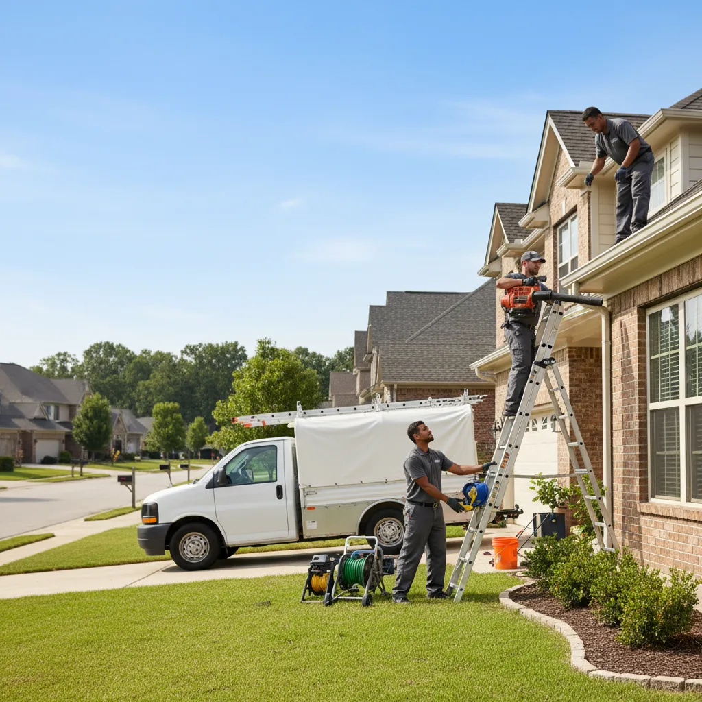 Home Gutter Service in Gould, OK near me